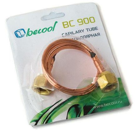 Трубка капилл. BC-900D 0,9м. с депрессором Becool Трубка капилл. BC-900D 0,9м. с депрессором Becool