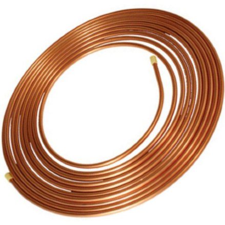 Медная труба 3/8 ASTM  В280, Китай бухта 15м 