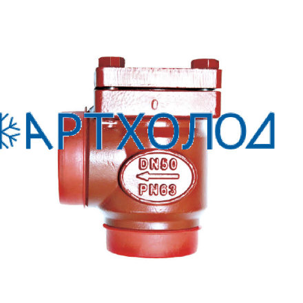 Обратный клапан CVD-HA DN100 63 бар, угловой  Dofun